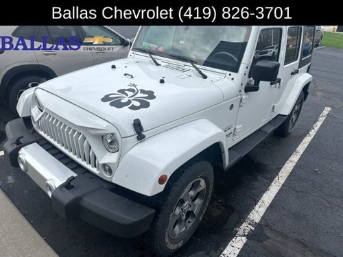 2017 Jeep Wrangler Unlimited Sahara 4x4