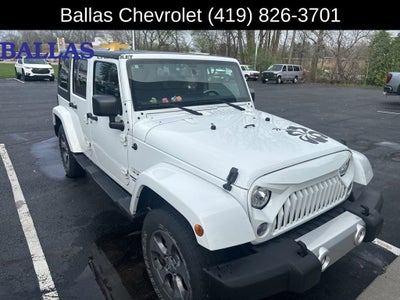 2017 Jeep Wrangler Unlimited Sahara 4x4