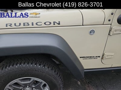 2017 Jeep Wrangler Unlimited Rubicon 4x4