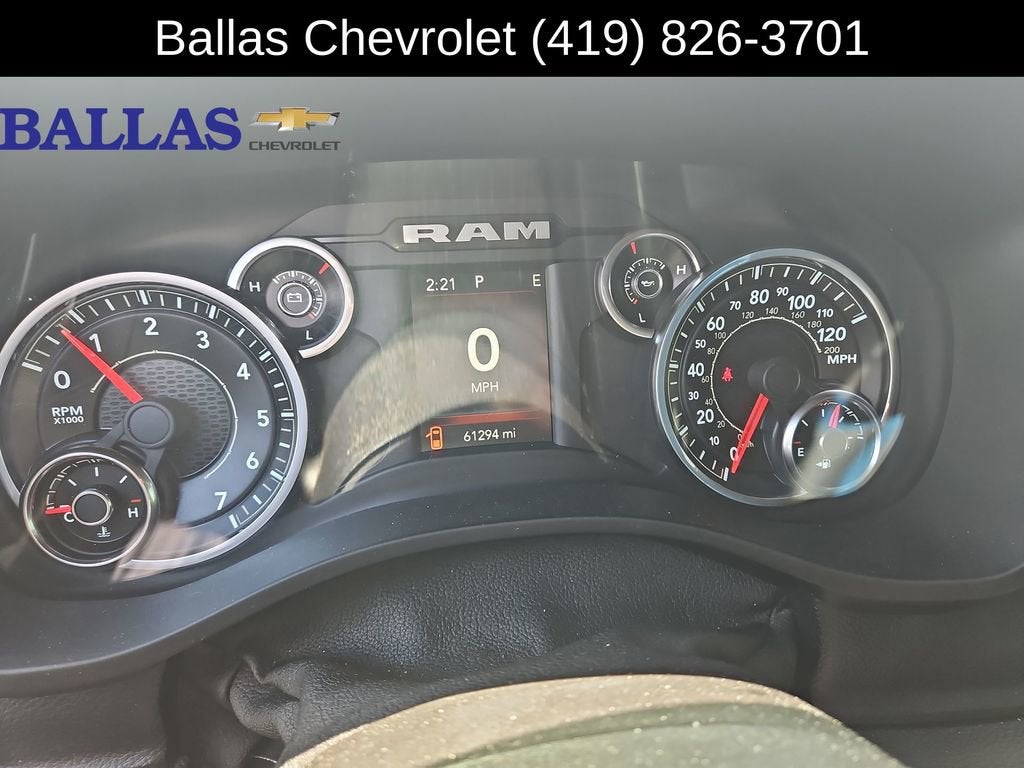 2021 RAM 1500 Big Horn Crew Cab 4x4 5'7" Box