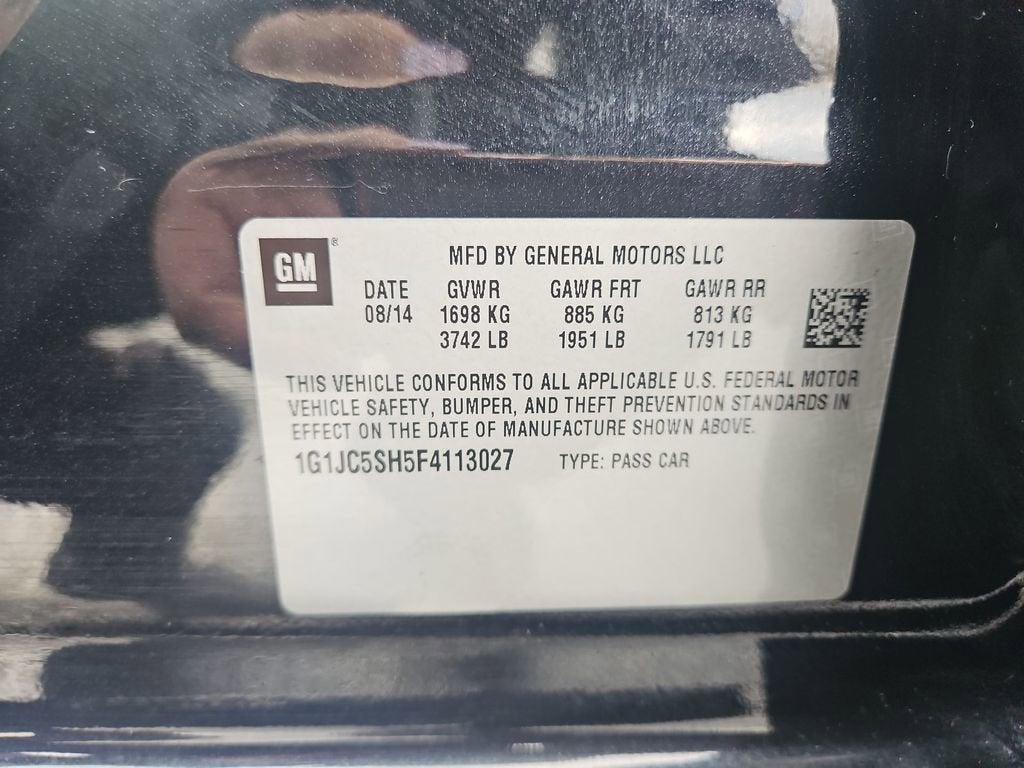 2015 Chevrolet Sonic LT