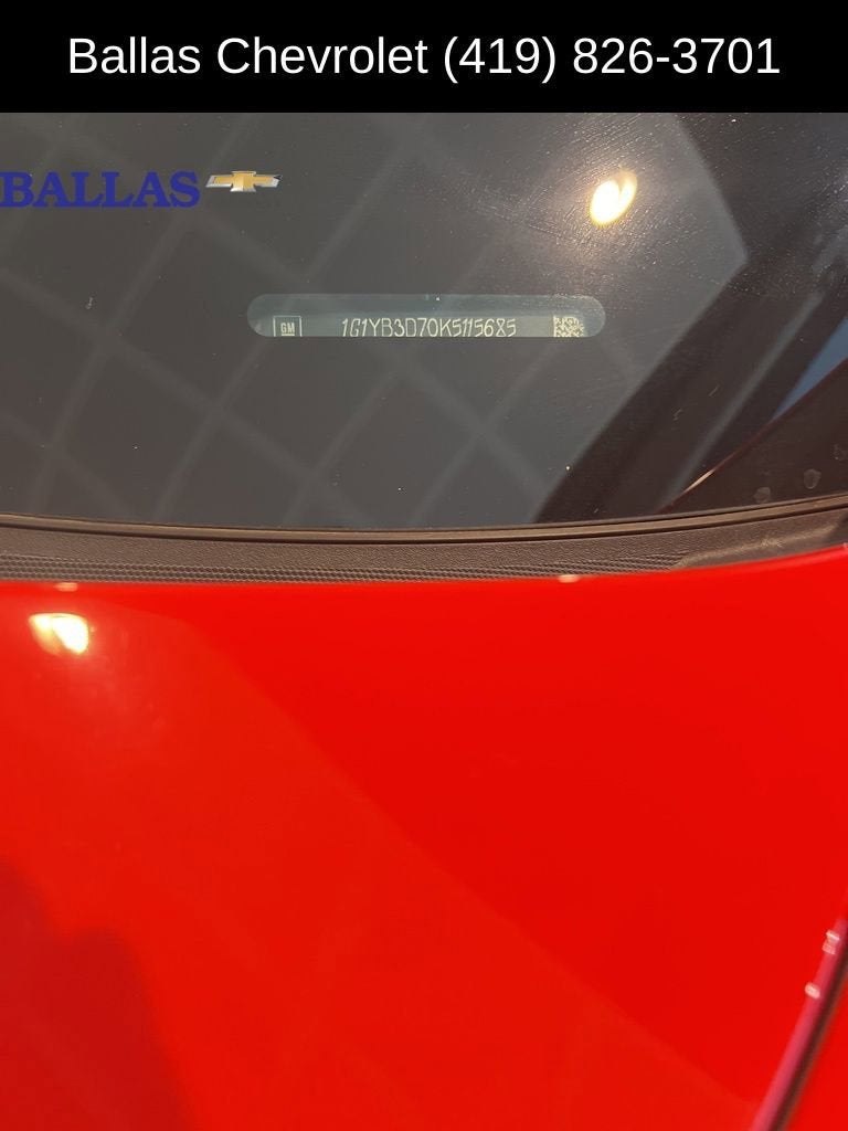 2019 Chevrolet Corvette Stingray 1LT