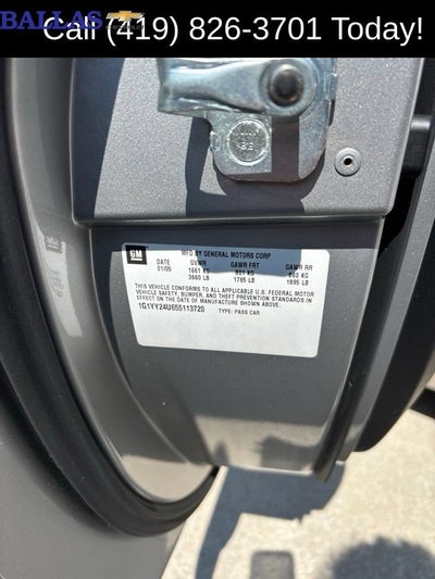 2005 Chevrolet Corvette BASE