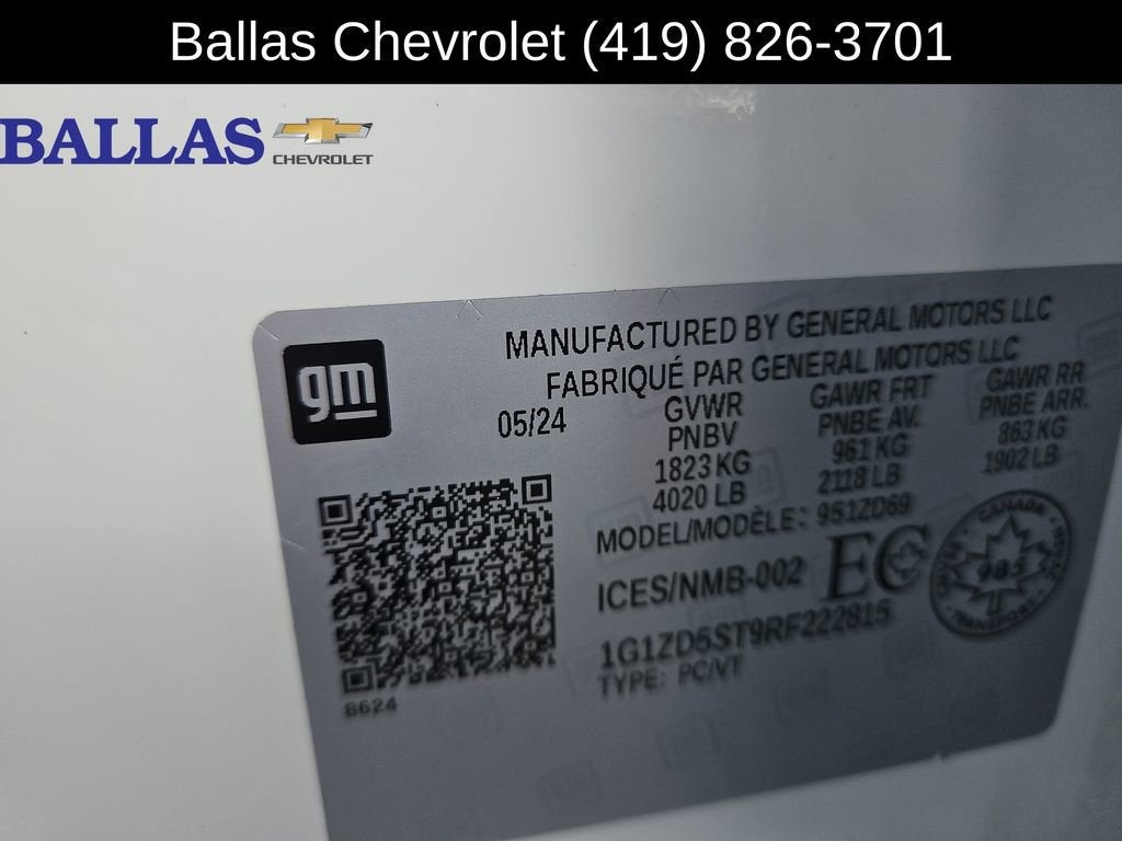 2024 Chevrolet Malibu 1LT