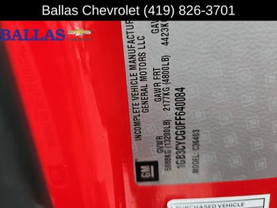 2015 Chevrolet Silverado 3500 HD Chassis Cab Work Truck