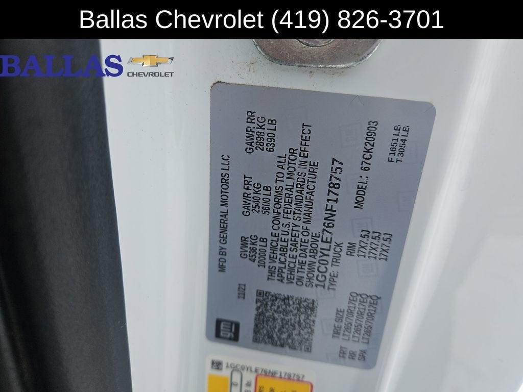 2022 Chevrolet Silverado 2500 HD WT