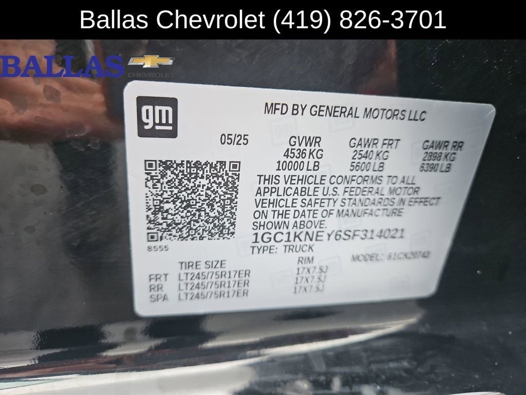 2025 Chevrolet Silverado 2500 HD LT