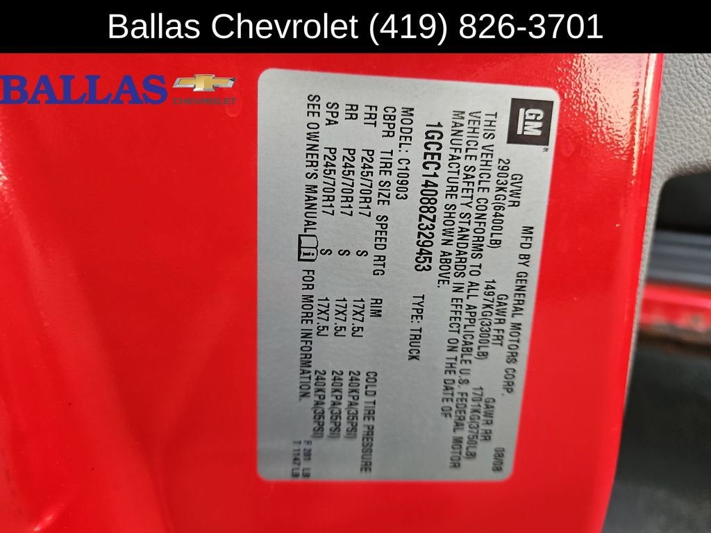 2008 Chevrolet Silverado 1500 Work Truck