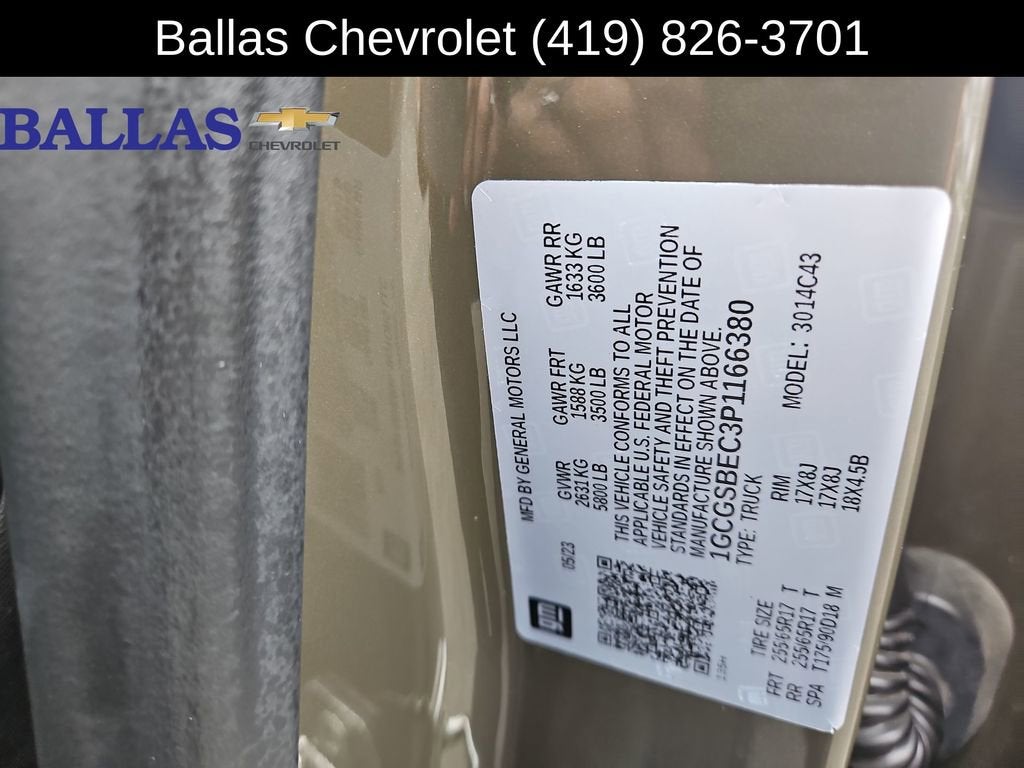 2023 Chevrolet Colorado WT