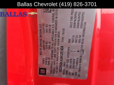 2017 Chevrolet Colorado 2WD WT