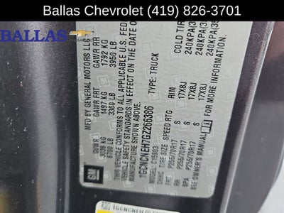 2016 Chevrolet Silverado 1500 Work Truck