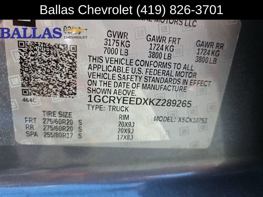 2019 Chevrolet Silverado 1500 RST