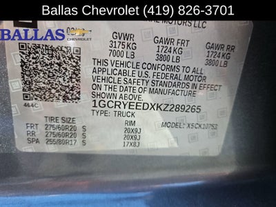 2019 Chevrolet Silverado 1500 RST