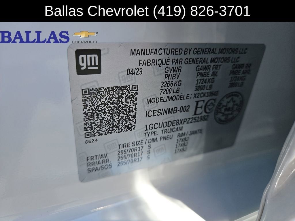 2023 Chevrolet Silverado 1500 LT