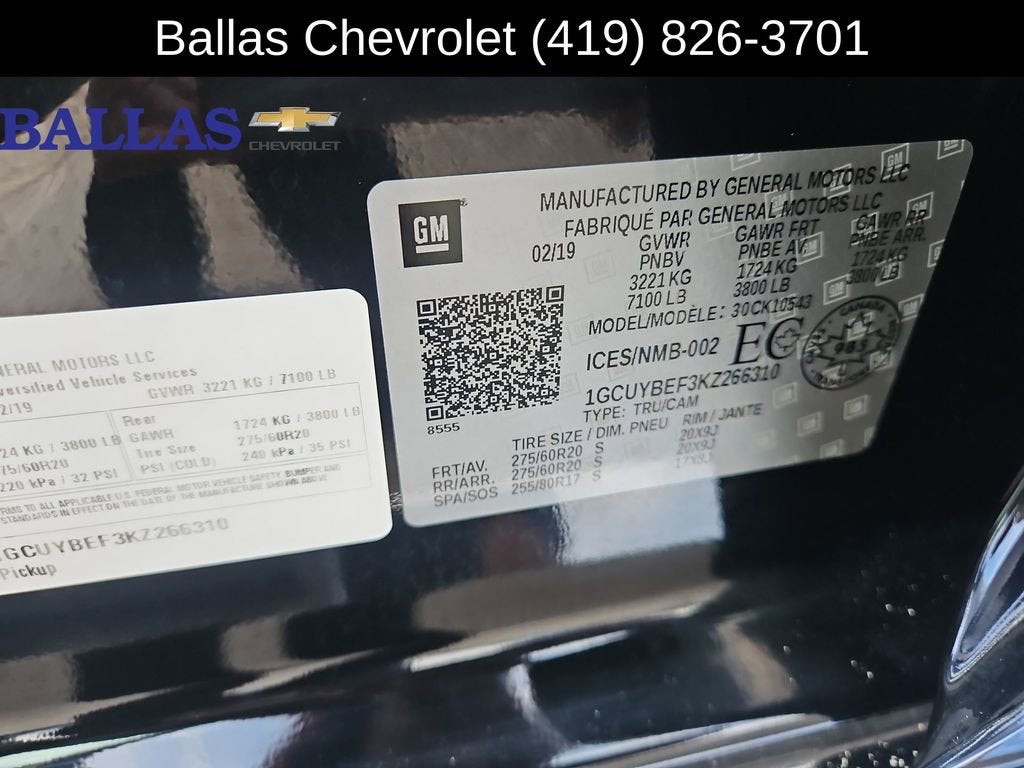 2019 Chevrolet Silverado 1500 Custom