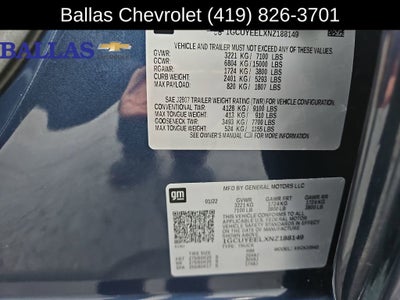 2022 Chevrolet Silverado 1500 LTD RST