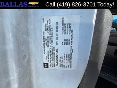 2003 GMC Savana Passenger 2500 Standard