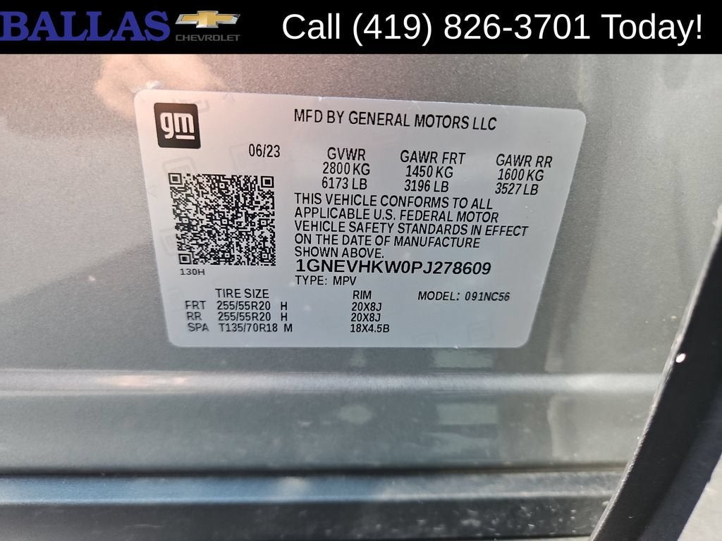 2023 Chevrolet Traverse LT Leather