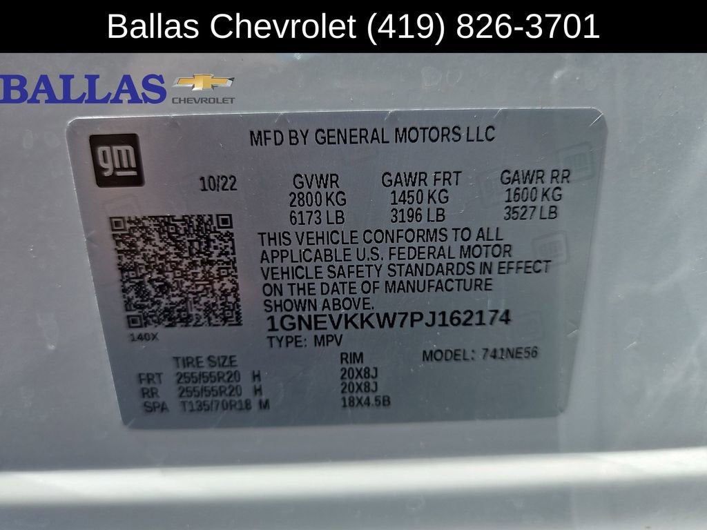 2023 Chevrolet Traverse Premier