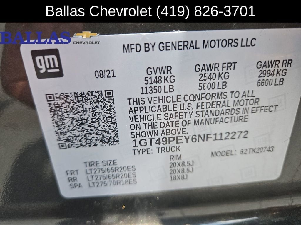2022 GMC Sierra 2500 HD AT4