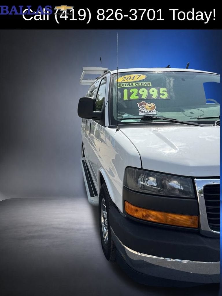 2017 GMC Savana Cargo 2500 Work Van