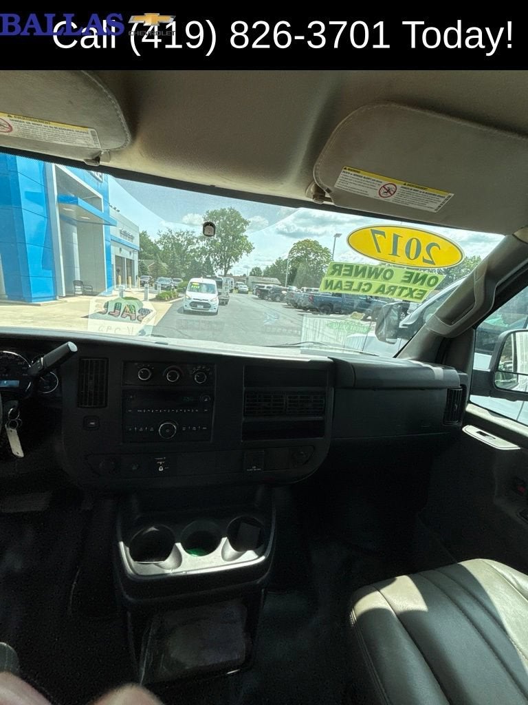2017 GMC Savana Cargo 2500 Work Van
