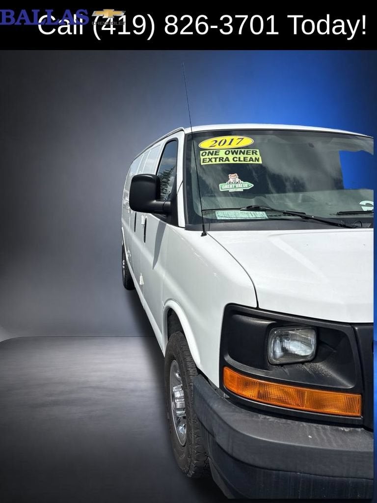 2017 GMC Savana Cargo 2500 Work Van