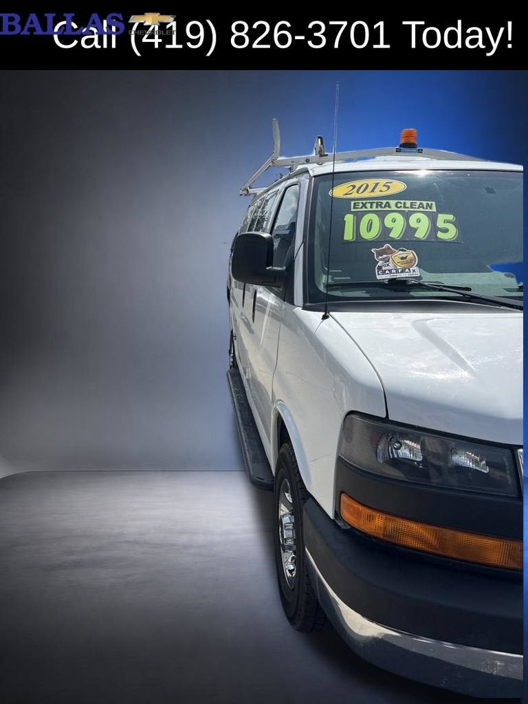 2015 GMC Savana Cargo 2500 Work Van