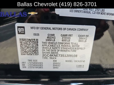 2025 Chevrolet Silverado 2500 HD LT