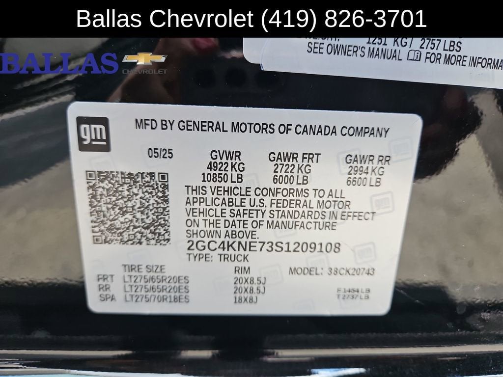 2025 Chevrolet Silverado 2500 HD LT