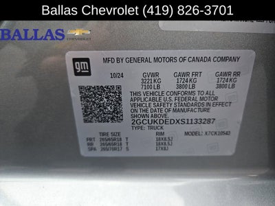 2025 Chevrolet Silverado 1500 LT