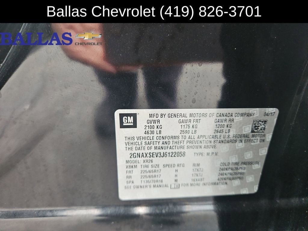 2018 Chevrolet Equinox LT