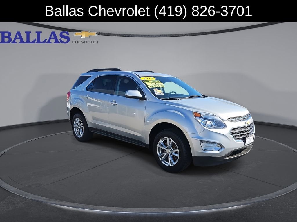Used 2016 Chevrolet Equinox LT with VIN 2GNFLFEK4G6278861 for sale in Swanton, OH