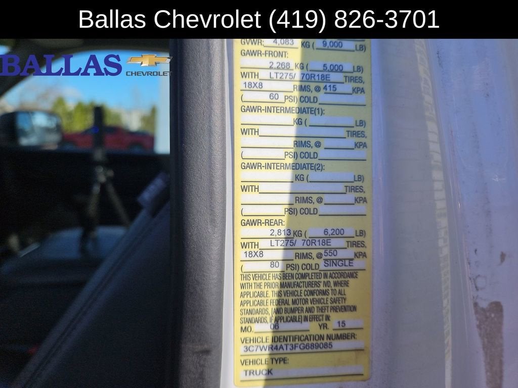 2015 RAM 2500 Tradesman