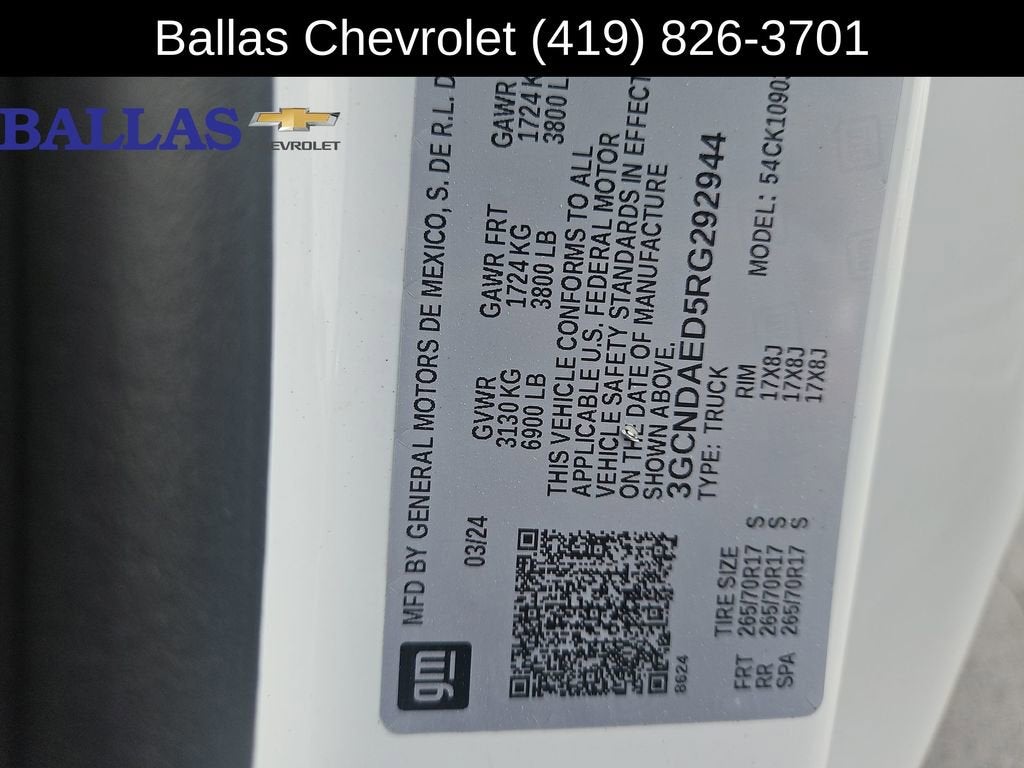 2024 Chevrolet Silverado 1500 WT