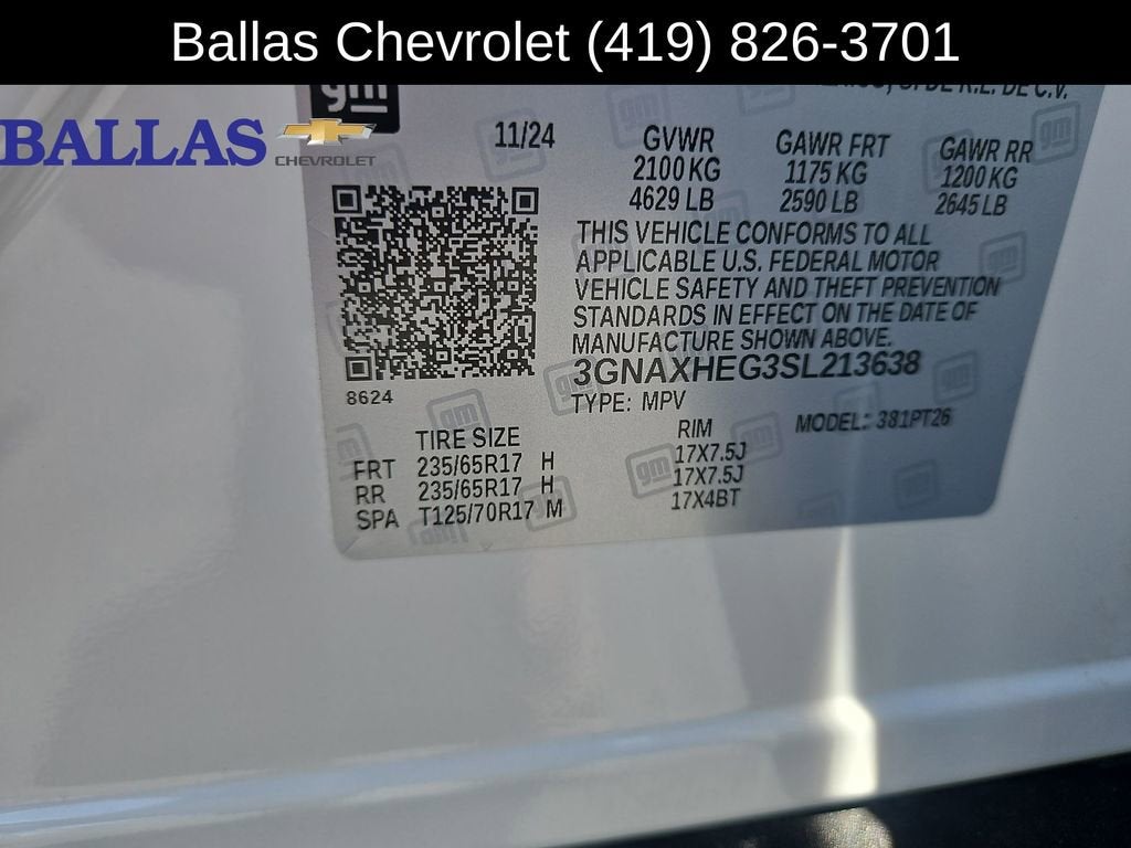 2025 Chevrolet Equinox LT