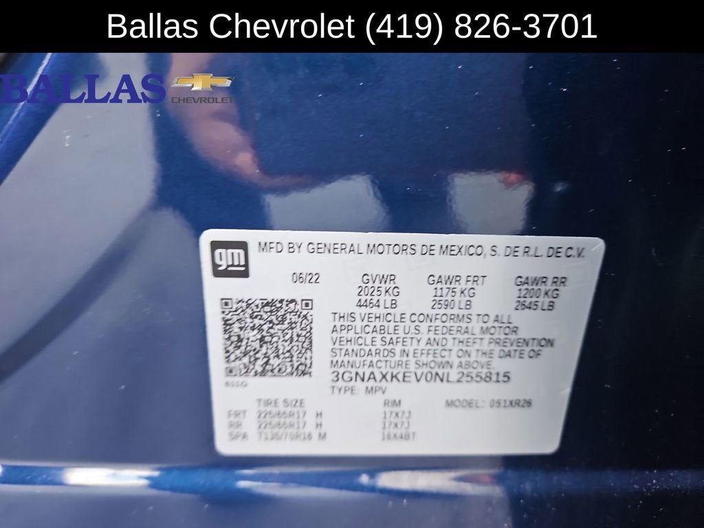 2022 Chevrolet Equinox LT