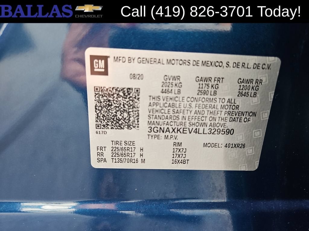 2020 Chevrolet Equinox LT