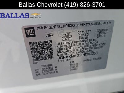 2023 Chevrolet Equinox RS