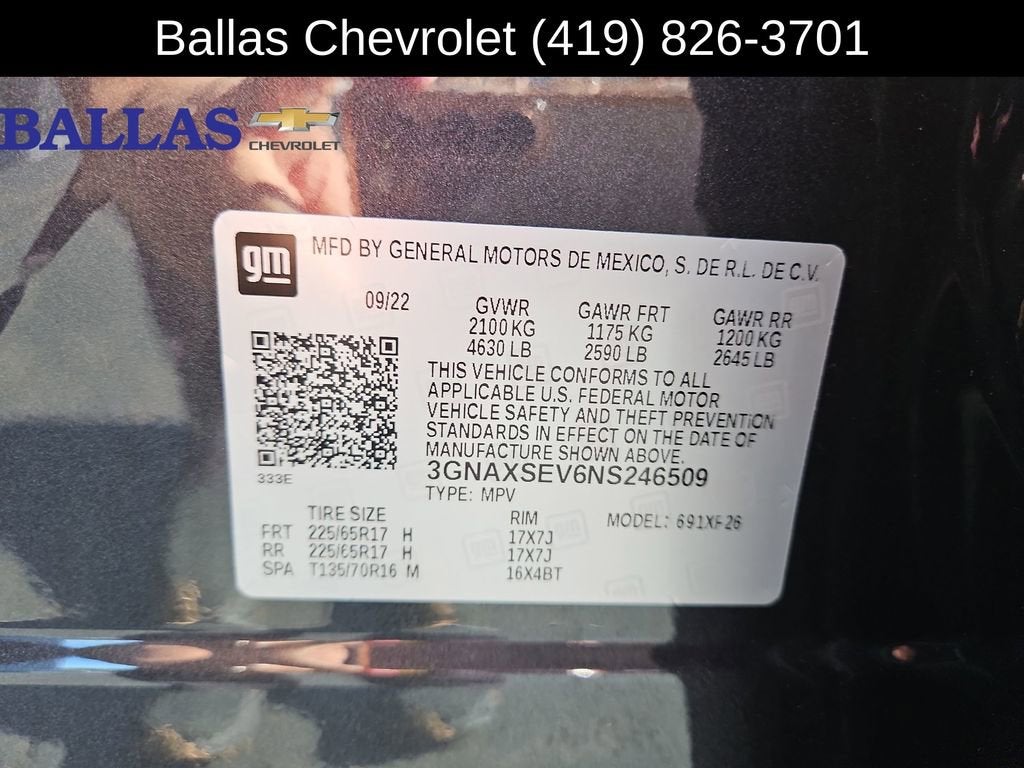 2022 Chevrolet Equinox LS