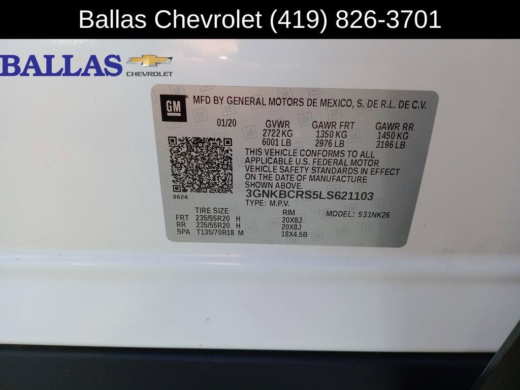 2020 Chevrolet Blazer 2LT