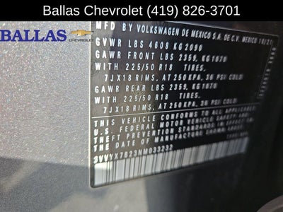 2022 Volkswagen Taos 1.5T SE