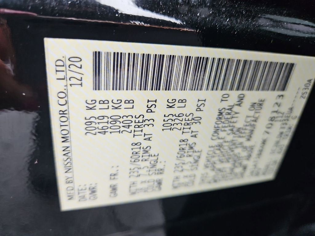 2021 Nissan Rogue SV Intelligent AWD