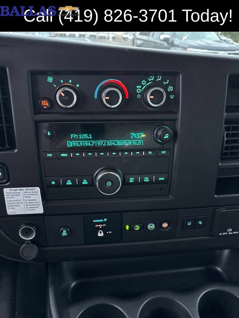 2022 GMC Savana Cutaway 3500 Work Van
