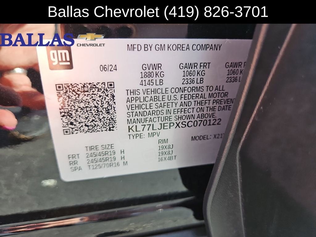 2025 Chevrolet Trax 2RS