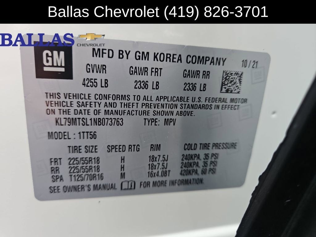 2022 Chevrolet Trailblazer RS