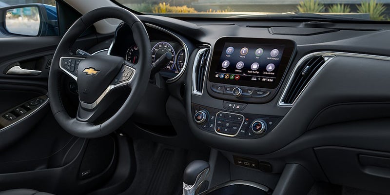 Chevrolet Malibu interior dashboard view