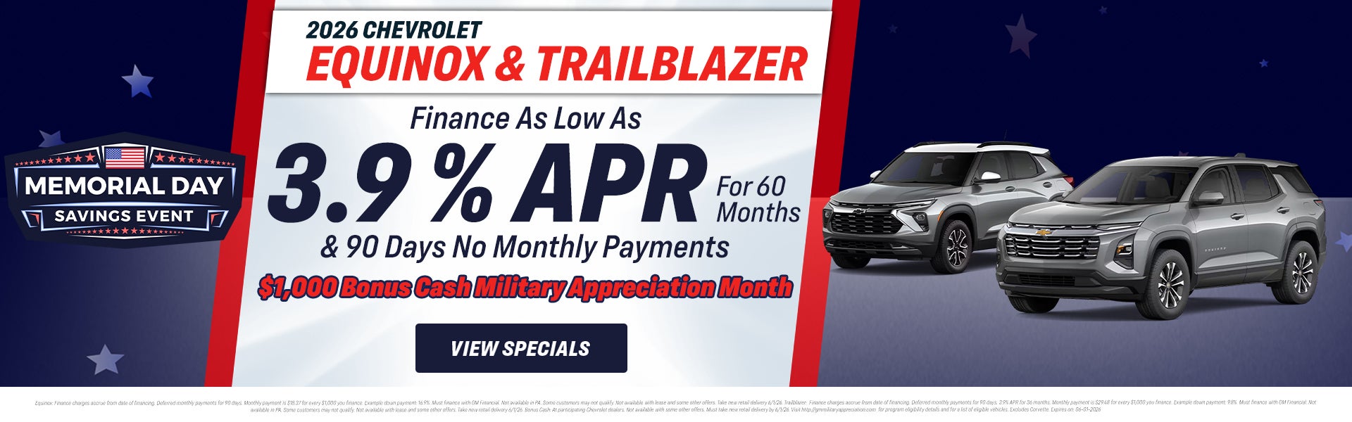 May Specials