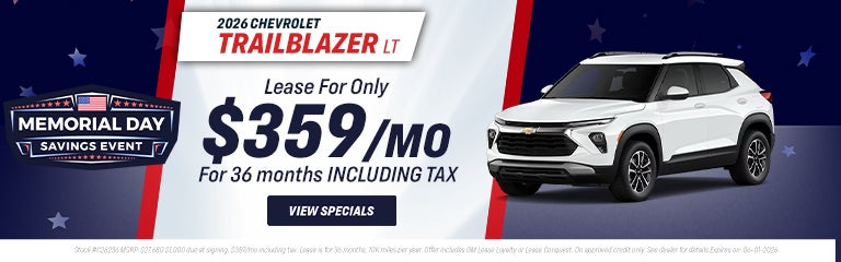 Exclusive Ballas Chevrolet Lease Deal