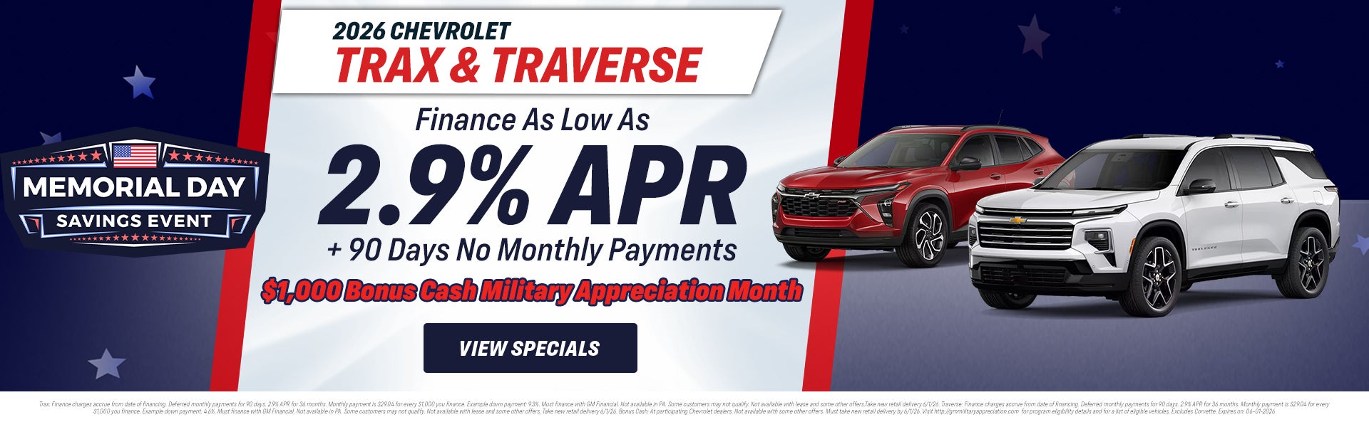 May Specials